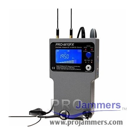 PROM10FX - El mejor detector de frecuencias portátil y más profesional